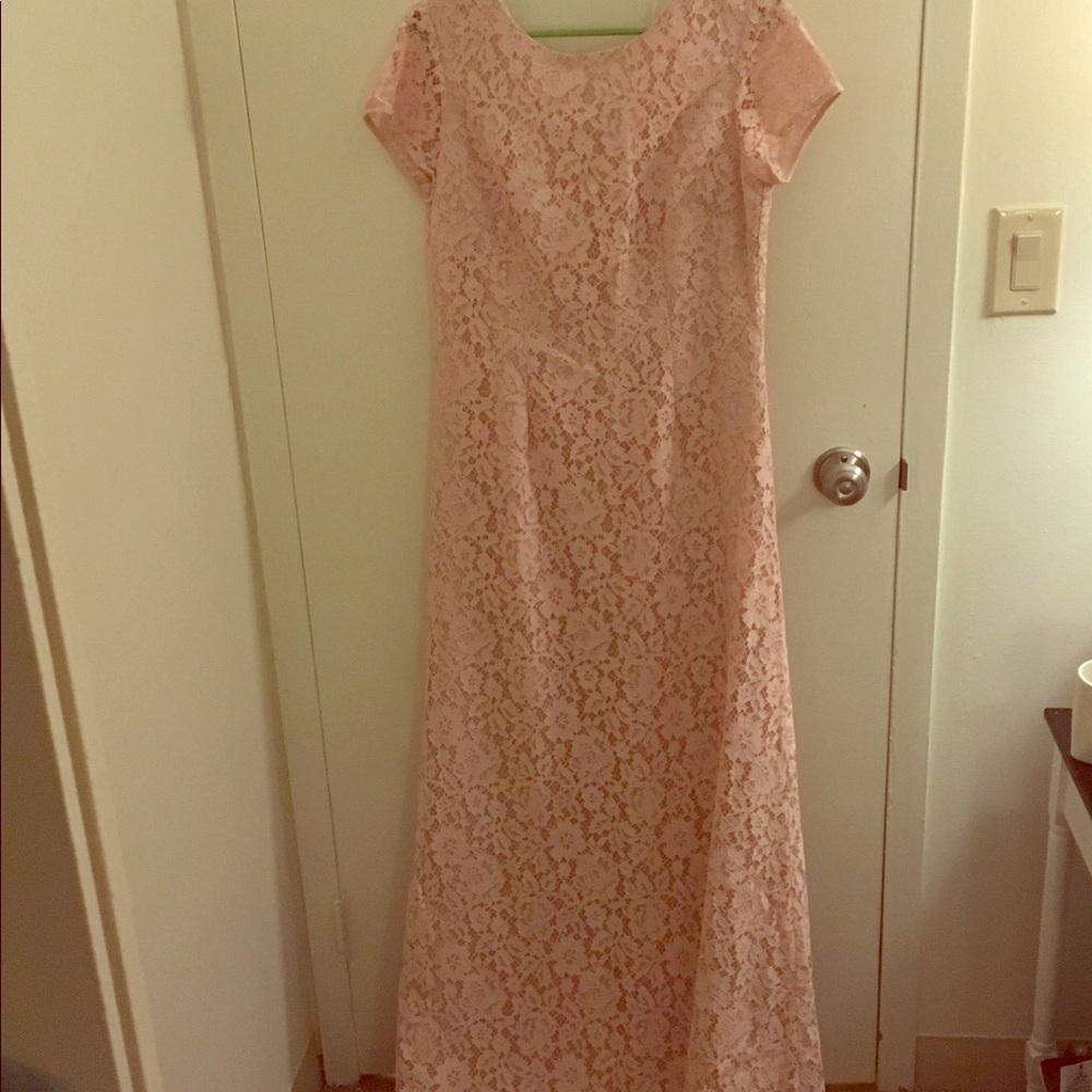 Brand New Anthropologie BHLDN Deja Blush dress